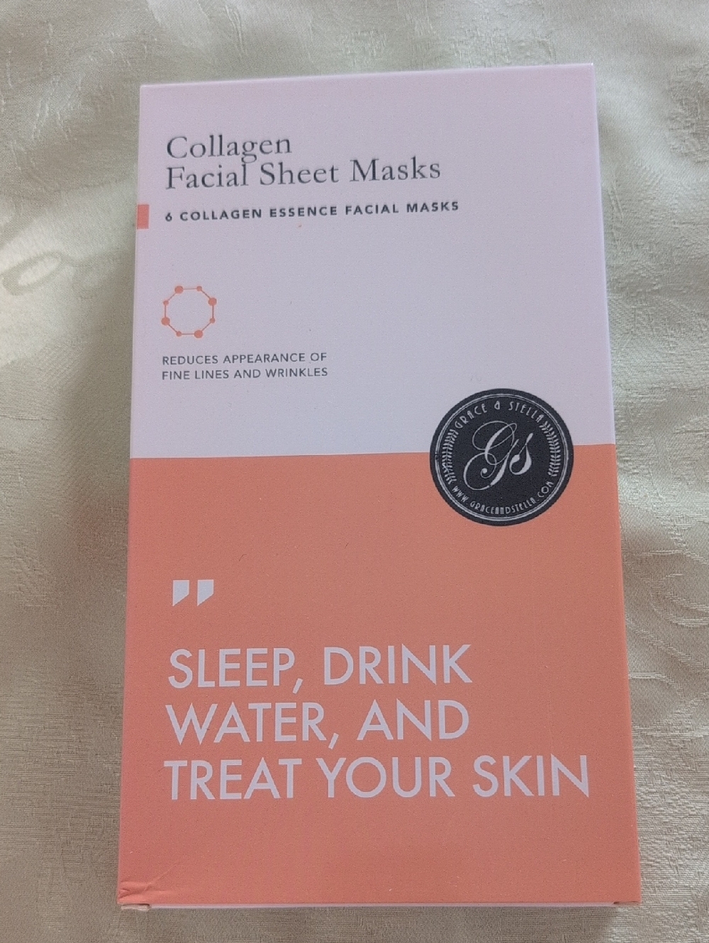 grace & stella Collagen Facial Sheet Masks